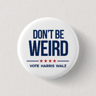 DO BE -風変わり Vote Harris Walz 缶バッジ