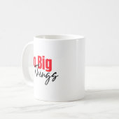 Do Big Things:、はっきりしたScript Coffee Mug コーヒーマグカップ (正面左)