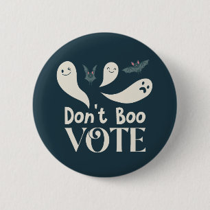 Do Boo Vote USA Election 缶バッジ