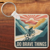 Do Brave Things キーホルダー (正面)