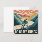 Do Brave Things 招待状 (正面/裏面)