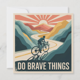 Do Brave Things 招待状