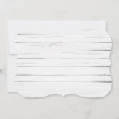 Do Everything in Loveブライダル 招待状 (裏面)