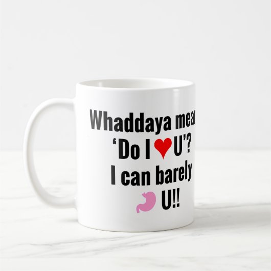 Do IハートGagマグカップ コーヒーマグカップ (左)