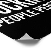 Do I Look Like A Foring People Person Funny Humor  ポスター (角)