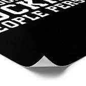 Do I Look Like A Foring People Person - Funny Shir ポスター (角)