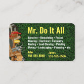 Do It All HandyMan名刺 名刺 (正面)