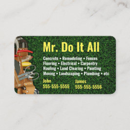 Do It All HandyMan名刺 名刺