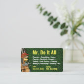 Do It All HandyMan名刺 名刺 (スタンド正面)