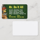 Do It All HandyMan名刺 名刺 (正面/裏面)