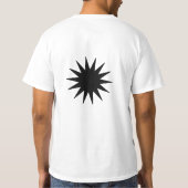Do it for the Deen – イスラムやる気を起こさせる引用文De Tシャツ (裏面)