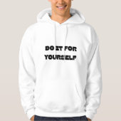 Do It For Yourself Motivational Text DesignT-Shirt パーカ (正面)