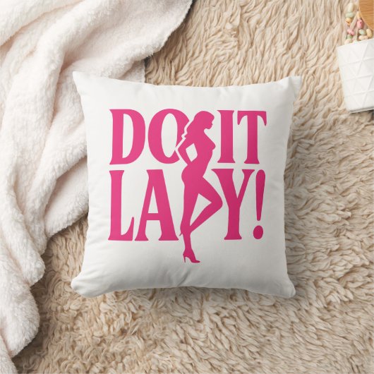 Do It Lady – エンパワーメフェミニンント クッション (ブランケット)