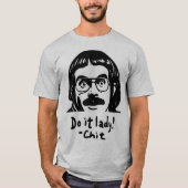 Do it Lady Shirt for Women Trendy Viral Meme Tシャツ (正面)