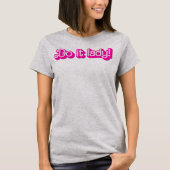 Do it Lady Shirt for Women Trendy Viral Meme Tシャツ (正面)