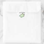 Do It Later Frog Sticker Cute Lazy Frog Procrastin 星シール (バッグ)