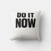Do It Now Motivational Quote Minimal Typography In