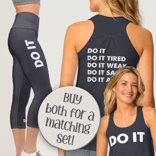 DO IT Women's Exercise カプリレギンス