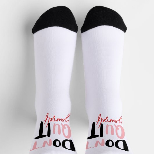 Do It Yourself Crew Socks ソックス (上部)