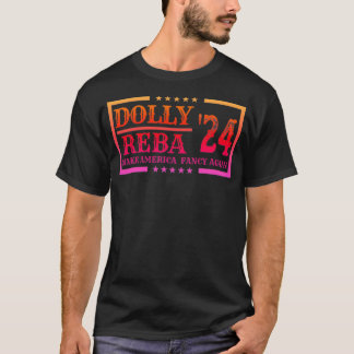 Do-Ly Reba'24 Making America Again Cowboy ファンシー Ap Tシャツ