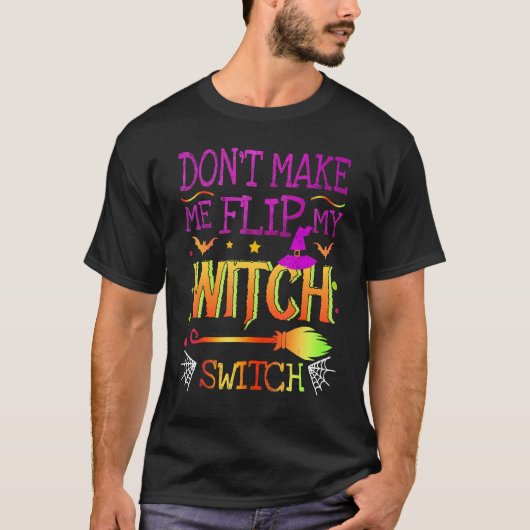 Do Me Flip My Witch Switchハローウィンパーティ Tシャツ (正面)