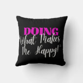 Do Me Happy装飾用クッション クッション (裏面)