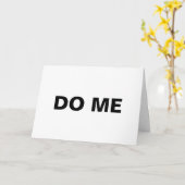 DO ME VALENTINESカード カード (黄色い花)