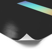 Do More With Less Minimalist Motivational Gradient ポスター (コーナー)