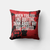 Do not -やめトレーニングやる気を起こさせる クッション (正面)