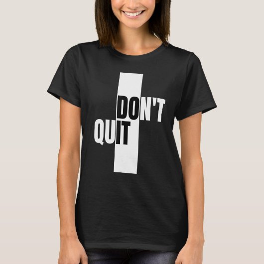 Do not やめ、革新的なモダンデザイン tシャツ (正面)