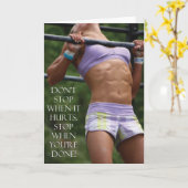 Do not -ストップボディビルトレーニングやる気を起こさせる カード (黄色い花)