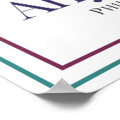 Do Not Be Anxious About Anything Philippians 4 6 ポスター (角)