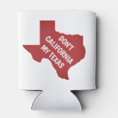 Do Not California Myテキサス州 缶クーラー (裏面)