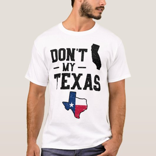 Do Not California Myテキサス州 Tシャツ (正面)
