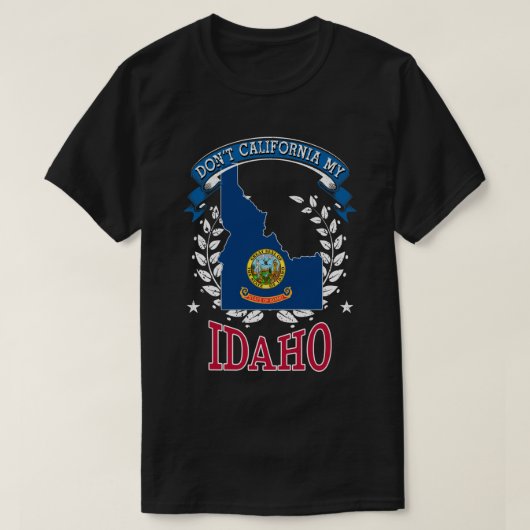 Do Not California MY Idaho Tシャツ (デザイン正面)