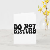 Do Not Disturb  カード (黄色い花)