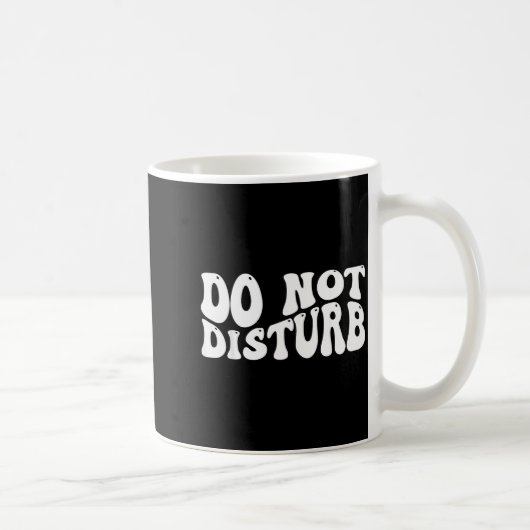 Do Not Disturb  コーヒーマグカップ (右)