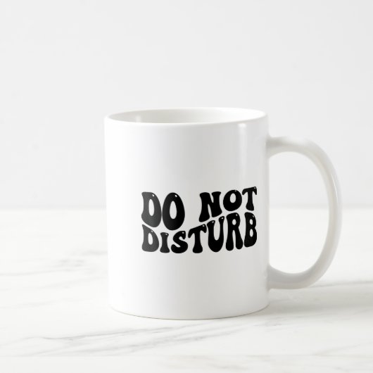 Do Not Disturb  コーヒーマグカップ (右)