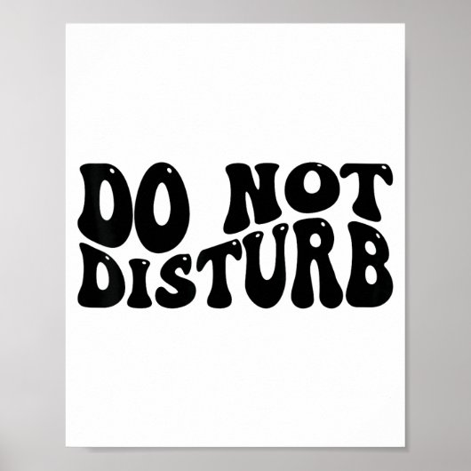 Do Not Disturb  ポスター (正面)