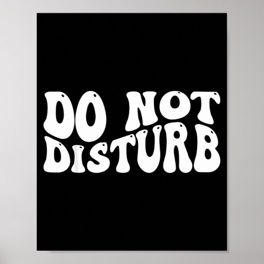Do Not Disturb  ポスター (正面)
