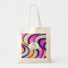 Do Not Disturb  – Colorful Abstract  Personalized  トートバッグ