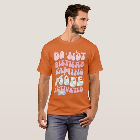 Do Not Disturb Gaming Mode Activated boy Tシャツ (正面フル)