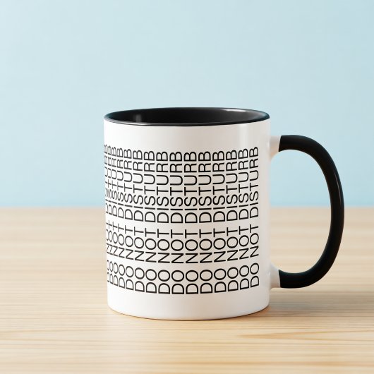 Do Not Disturb Hidden Message Introvert Coffee Mug マグカップ