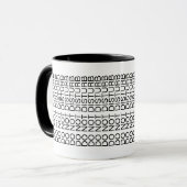 Do Not Disturb Hidden Message Introvert Coffee Mug マグカップ (正面左)