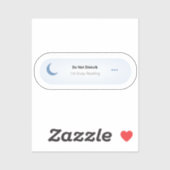 Do Not Disturb - I'm Busy Reading, Fun Book Lover シール (シート)