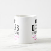 Do Not Disturb I'm Reading コーヒーマグカップ (中央)