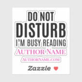 Do Not Disturb I'm Reading シール (シート)