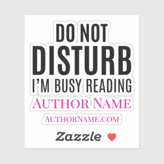 Do Not Disturb I'm Reading シール (シート)