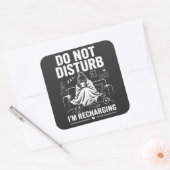 Do Not Disturb Introvert Mode スクエアシール (封筒)