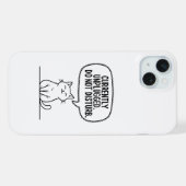 Do Not Disturb  iPhoneケース (裏面横)